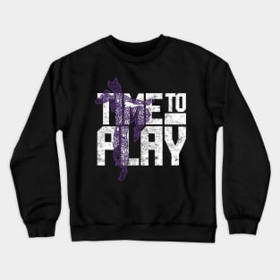 Juri T-Shirt - "Time to Play" Crewneck Sweatshirt